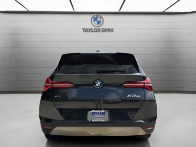 2025 BMW X3 30 xDrive