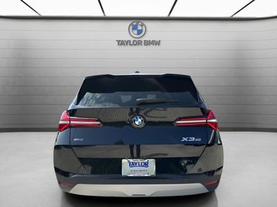 2026 BMW X3 30 xDrive