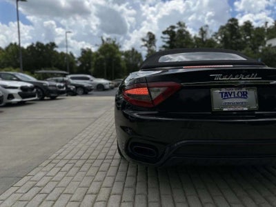 2018 Maserati GranTurismo Convertible Sport
