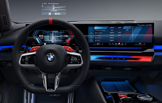 The BMW head-up display. | Taylor BMW in Evans GA