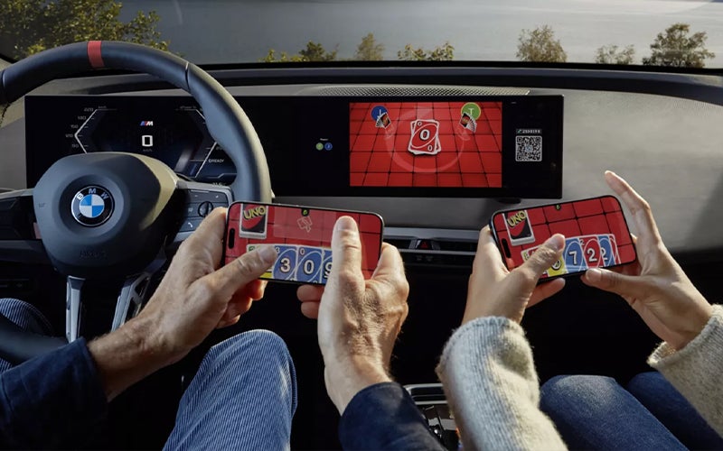 The BMW Curved Display AirConsole. | Taylor BMW in Evans GA