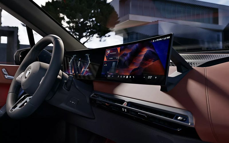 The BMW iX Curved Display. | Taylor BMW in Evans GA