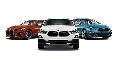 Red, white and blue BMW image icons. at Taylor BMW in Evans GA