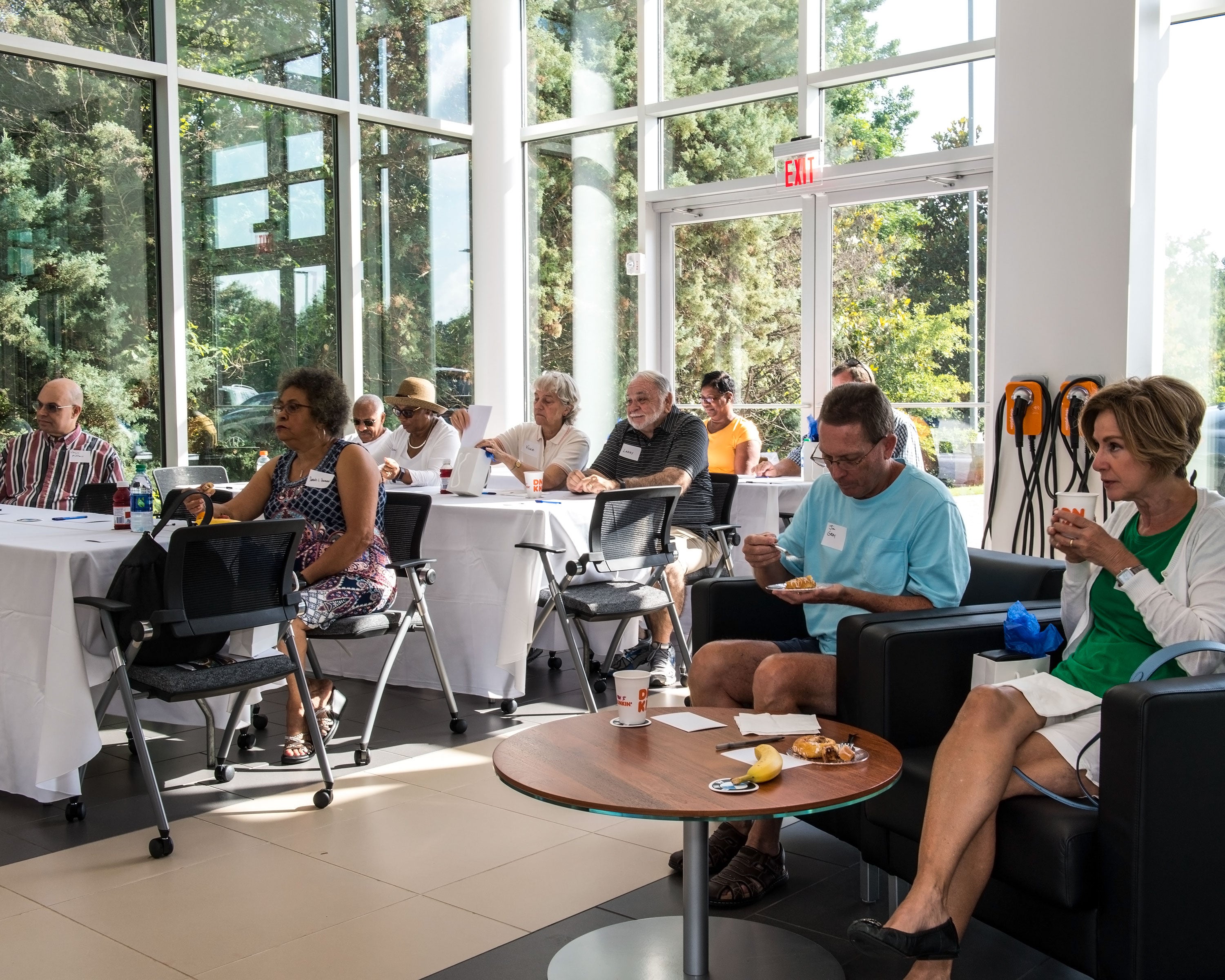 Audience at the Taylor BMW Workshop